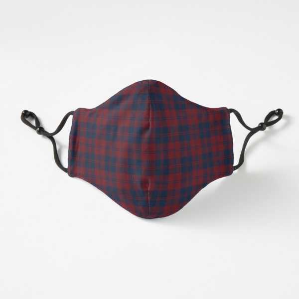 Hebridean District tartan fitted face mask