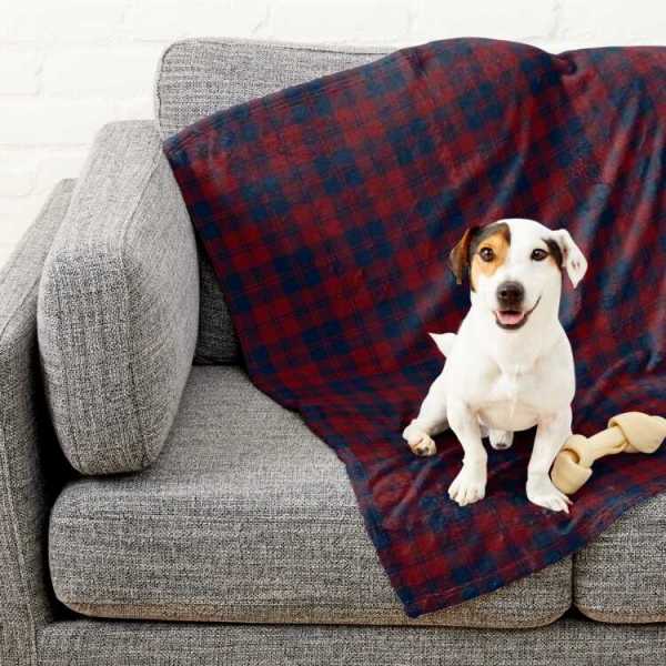 Hebridean District tartan pet blanket