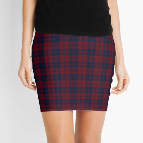 Hebridean District tartan mini skirt