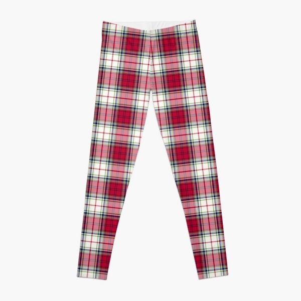 Highland Christmas plaid leggings