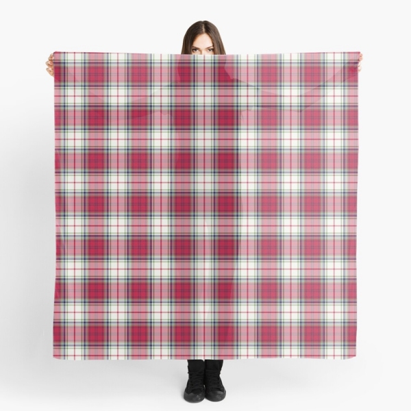 Highland Christmas plaid scarf