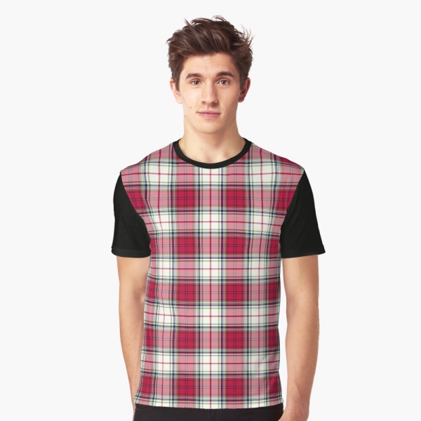 Highland Christmas plaid tee shirt