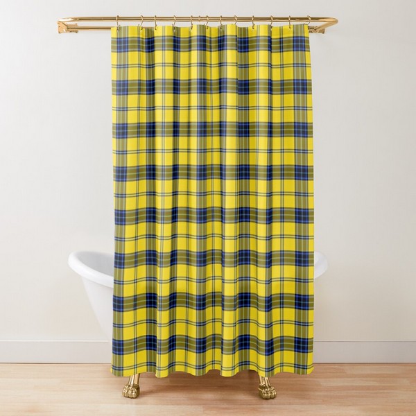 Clan Hughes Tartan Shower Curtain