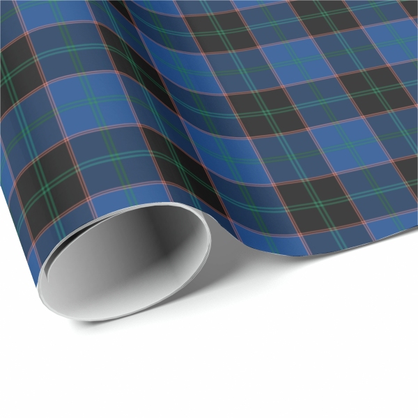 Hume tartan wrapping paper