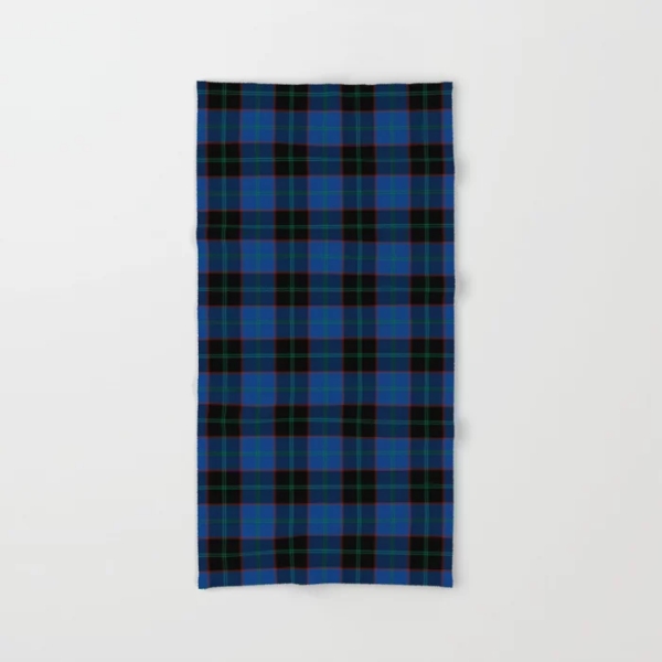 Hume tartan bath towels