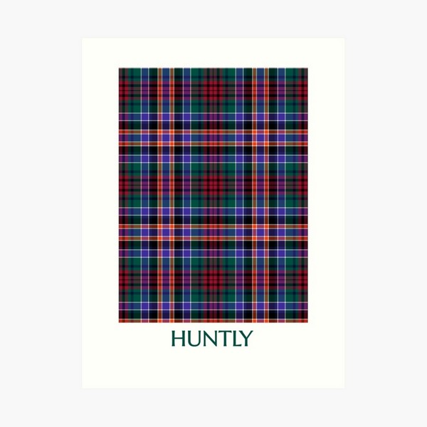 Huntly Tartan Print