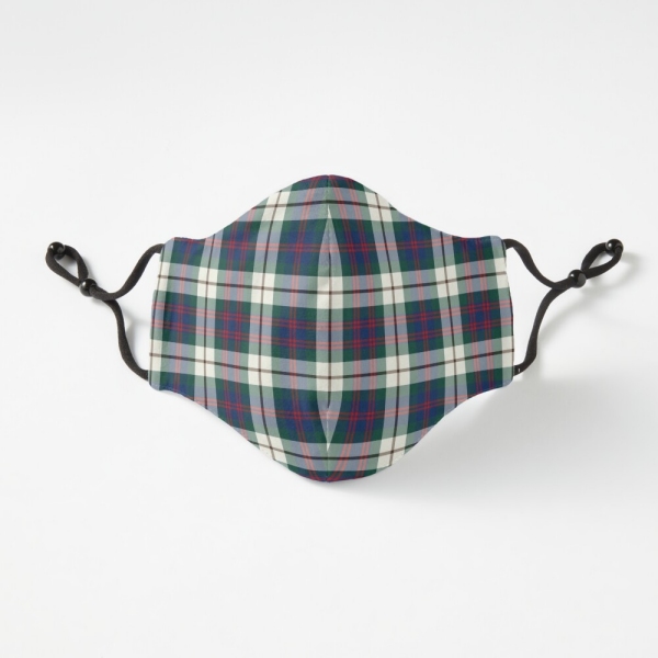 Idaho tartan fitted face mask