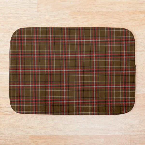 Inches tartan floor mat