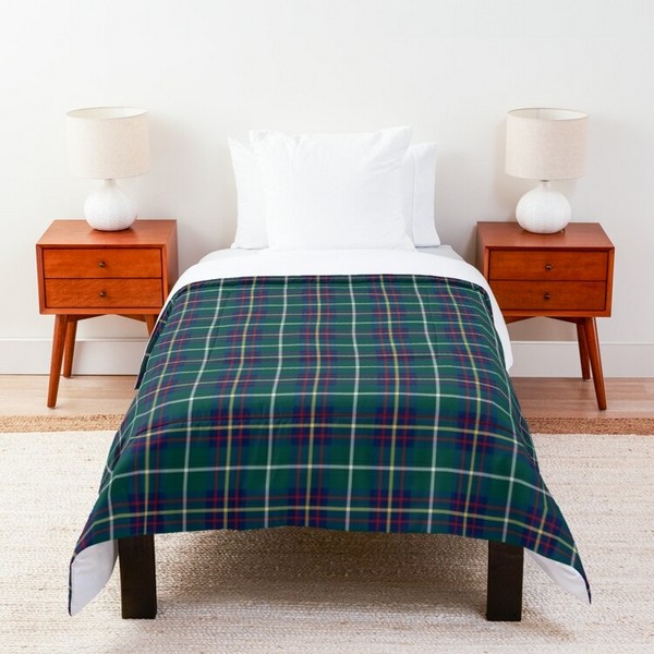 Inglis tartan comforter