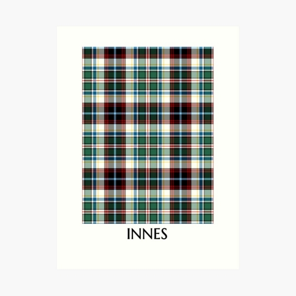 Clan Innes Dress Tartan Print