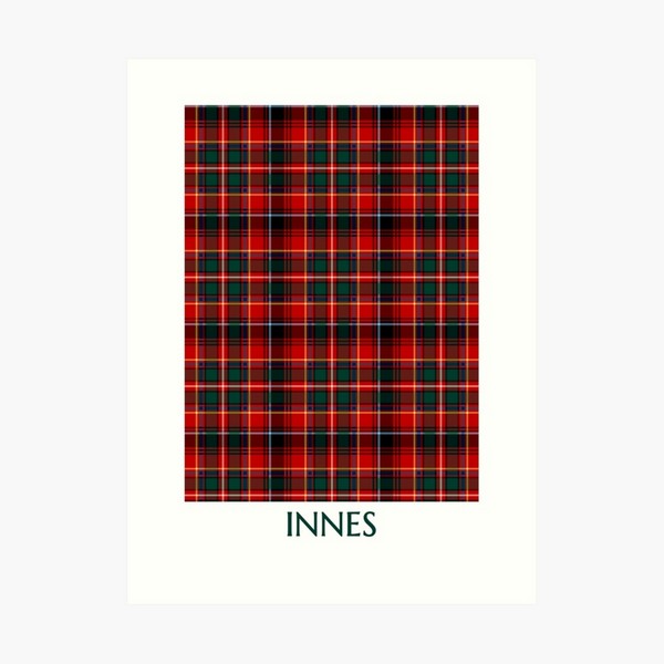 Clan Innes Tartan Print