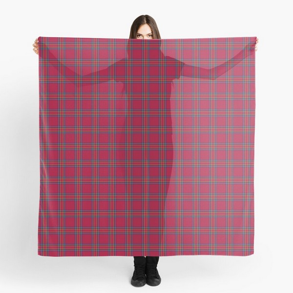 Inverness District tartan scarf