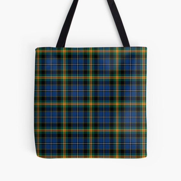 Iowa tartan tote bag