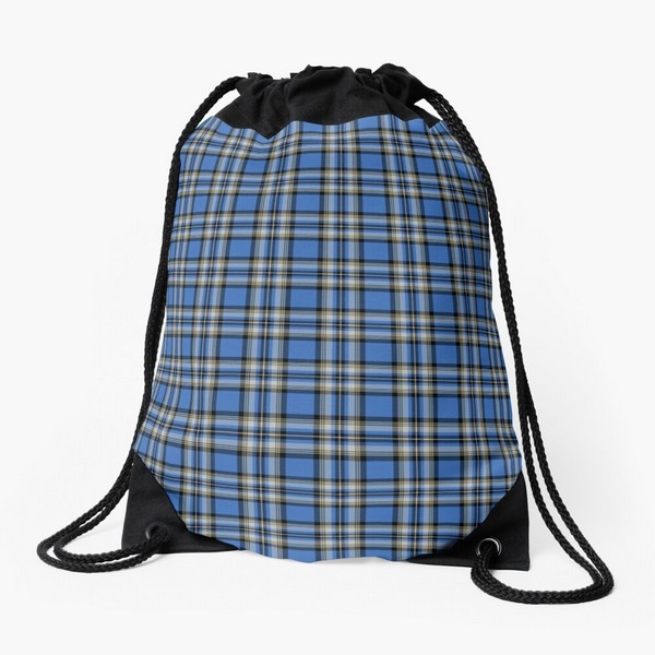 Isle of Skye District tartan drawstring bag