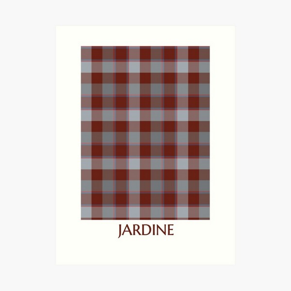 Clan Jardine Tartan Print