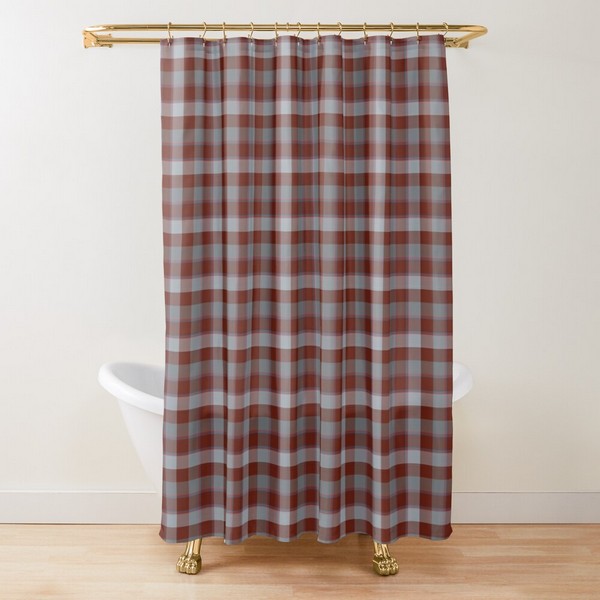 Clan Jardine Tartan Shower Curtain