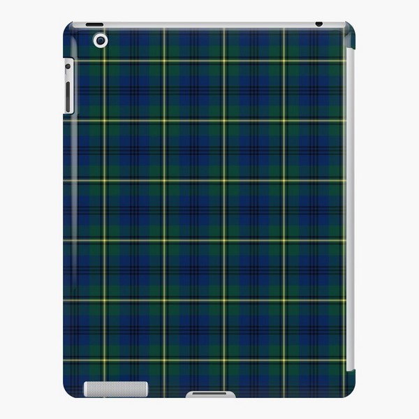 Clan Johnston Tartan iPad Case