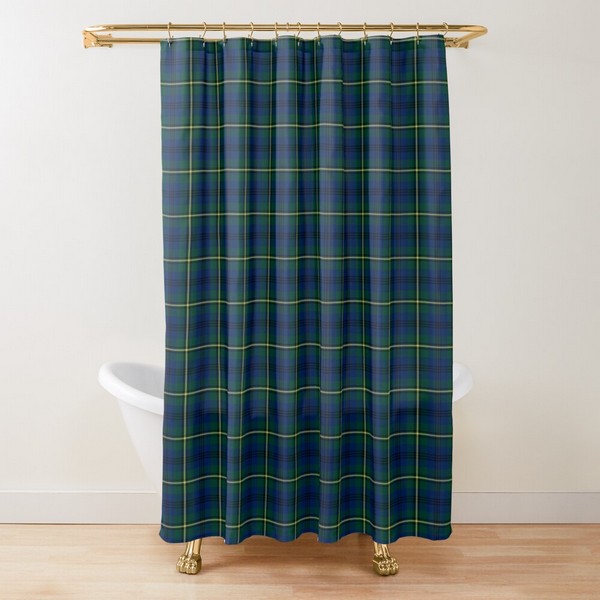 Clan Johnston Tartan Shower Curtain
