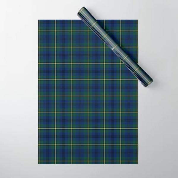 Johnston tartan wrapping paper