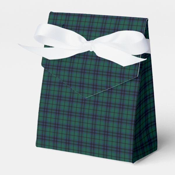 Keith tartan favor box