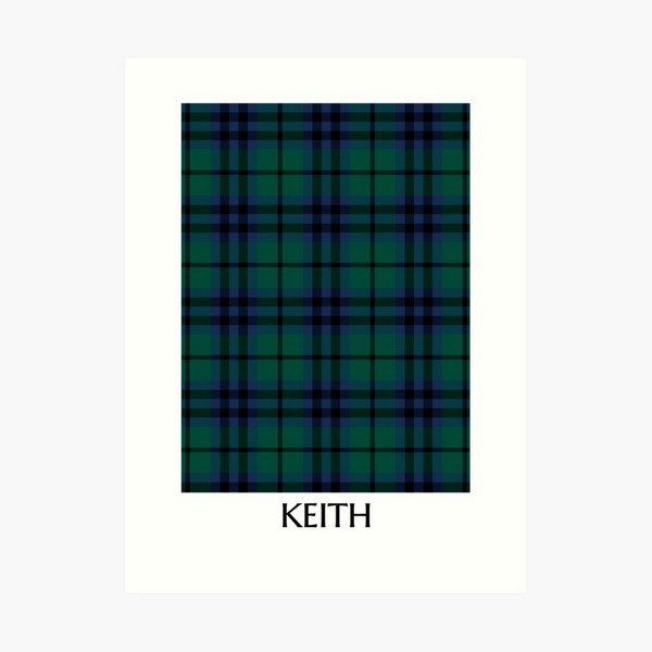 Clan Keith Tartan Print