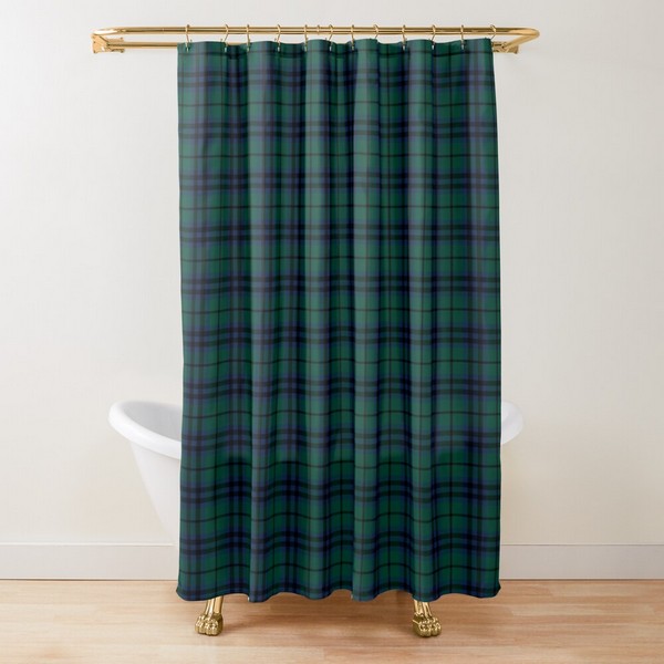 Keith tartan shower curtain