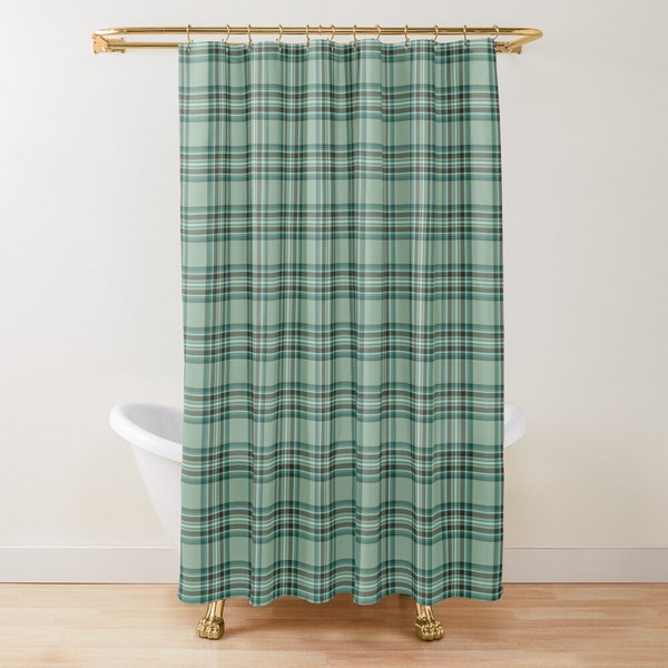 Kelly tartan shower curtain