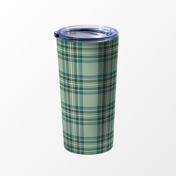 Kelly tartan travel mug