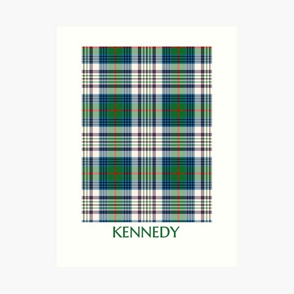 Clan Kennedy Dress Tartan Print