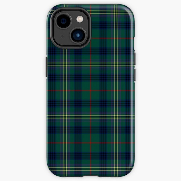 Kennedy tartan iPhone case