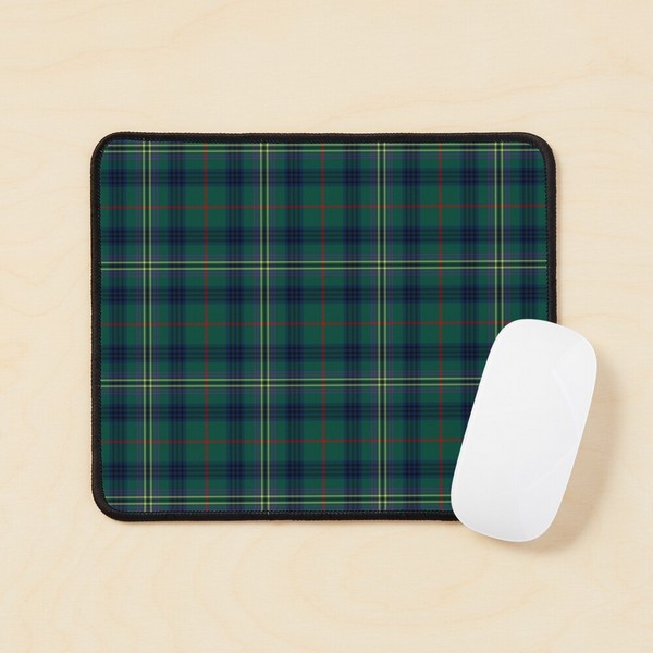 Kennedy tartan mouse pad