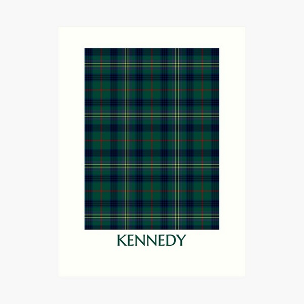 Clan Kennedy Tartan Print