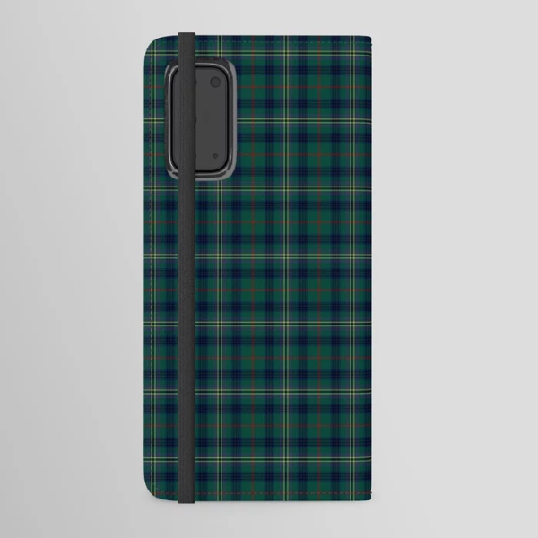 Clan Kennedy Tartan Samsung Wallet Case