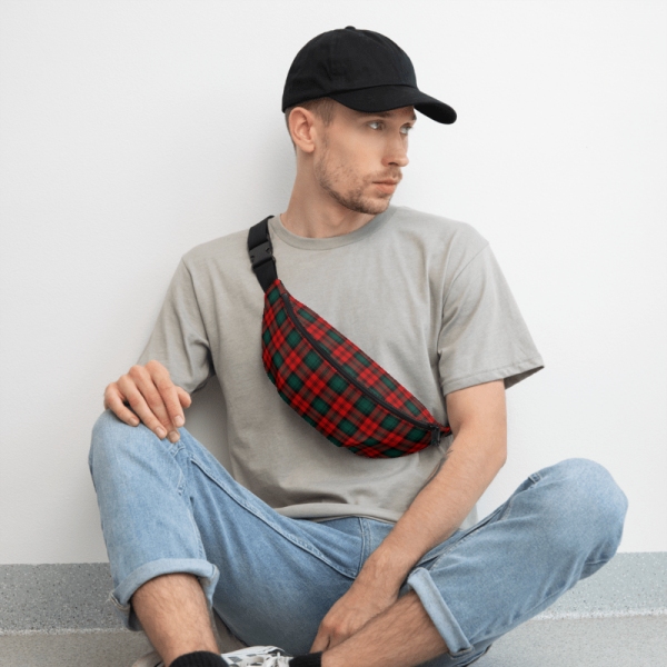 Clan Kerr Tartan Fanny Pack