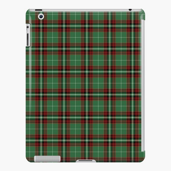 Clan Kiernan Tartan iPad Case