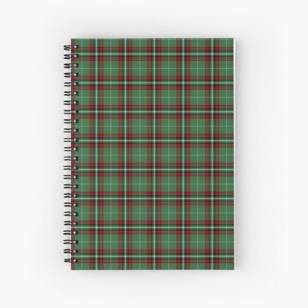 Clan Kiernan Tartan Notebook