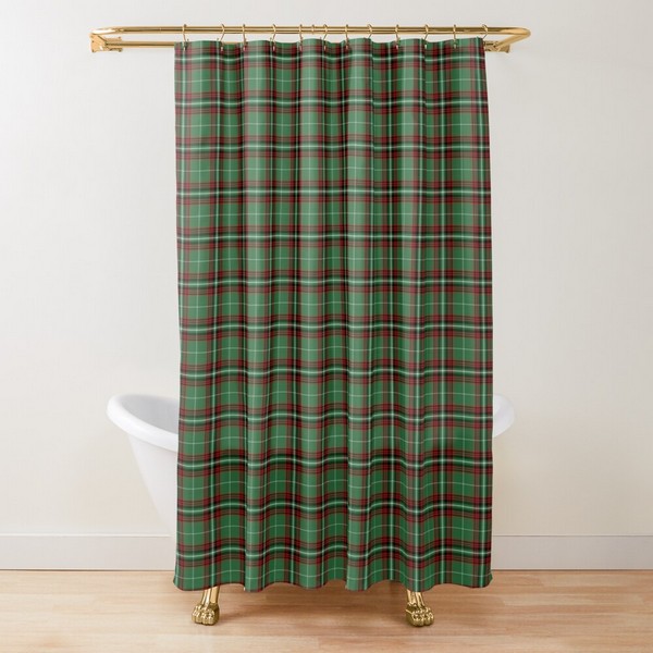 Clan Kiernan Tartan Shower Curtain