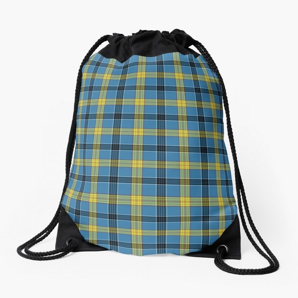 Clan Laing Tartan Cinch Bag