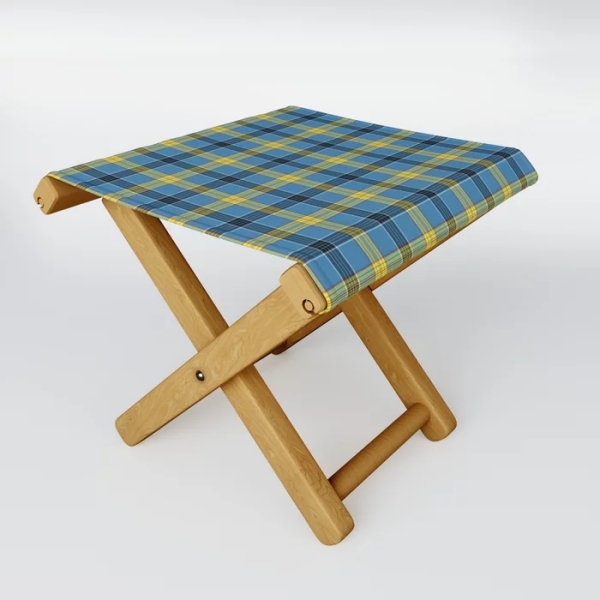 Clan Laing Tartan Stool