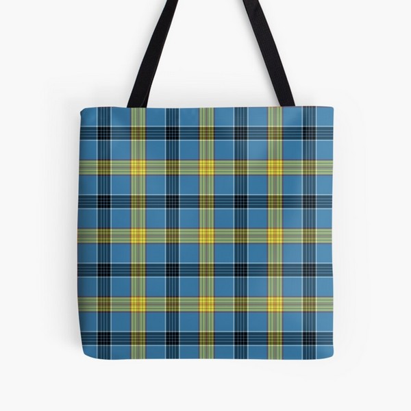 Clan Laing Tartan Tote Bag