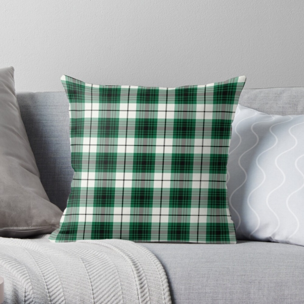 Lamont Dress tartan throw pillow