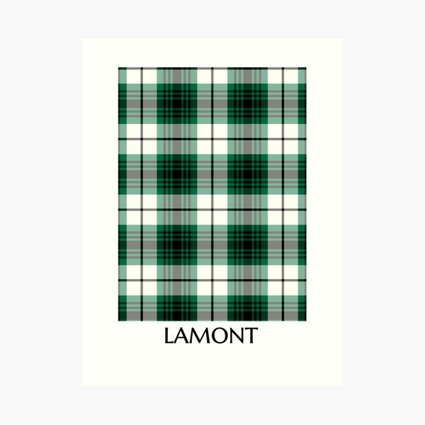 Clan Lamont Dress Tartan Print