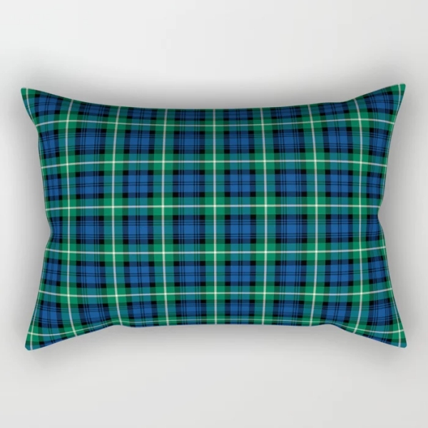 Lamont tartan rectangular throw pillow