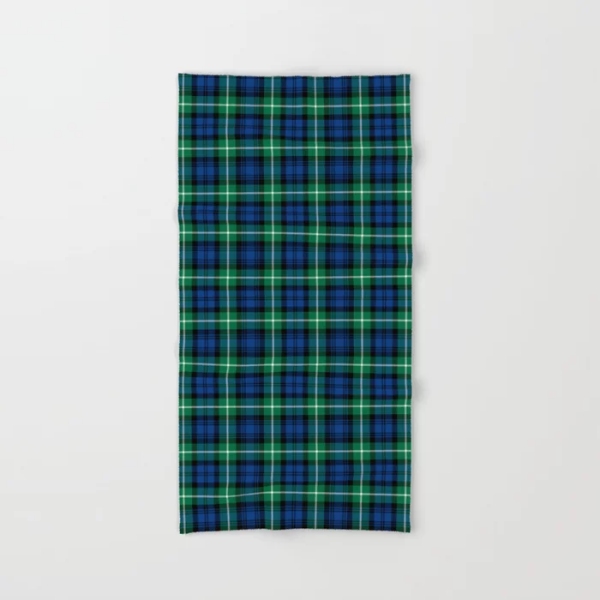 Lamont tartan bath towels