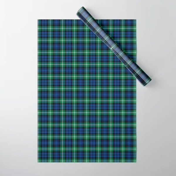 Lamont tartan wrapping paper