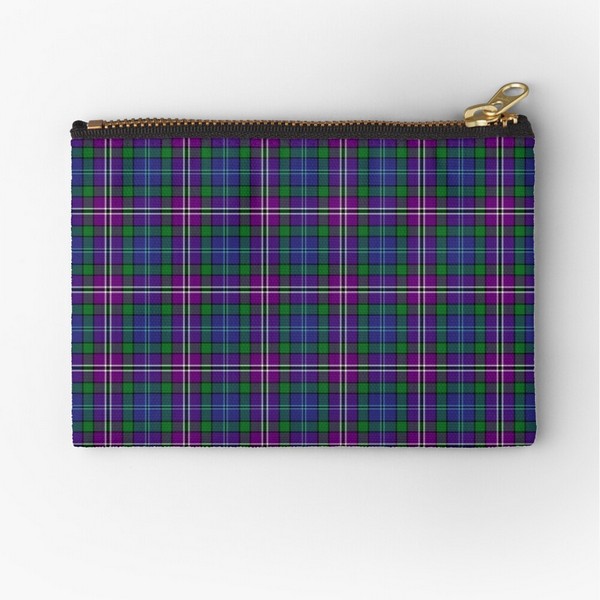 Lanarkshire tartan accessory bag