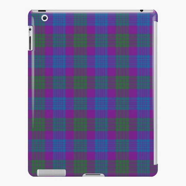 Clan Lang Tartan iPad Case