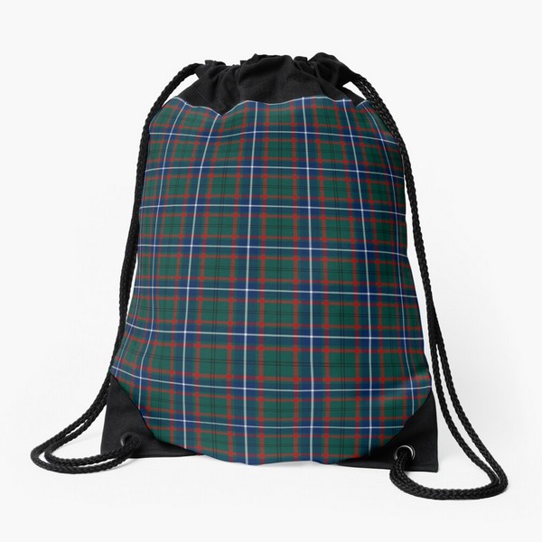 Lee tartan drawstring bag