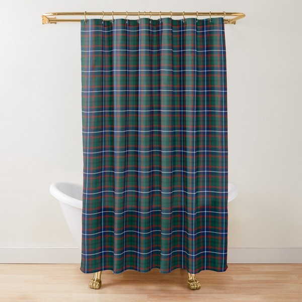 Lee tartan shower curtain