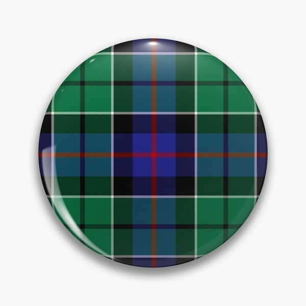 Clan Leslie Hunting Tartan Pin